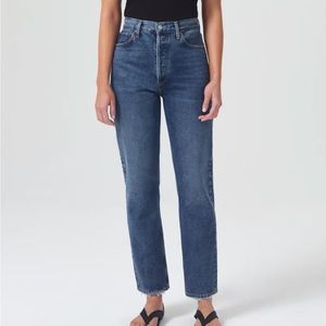 New without tags dark wash AGOLDE '90s Pinch Waist Jean size 26